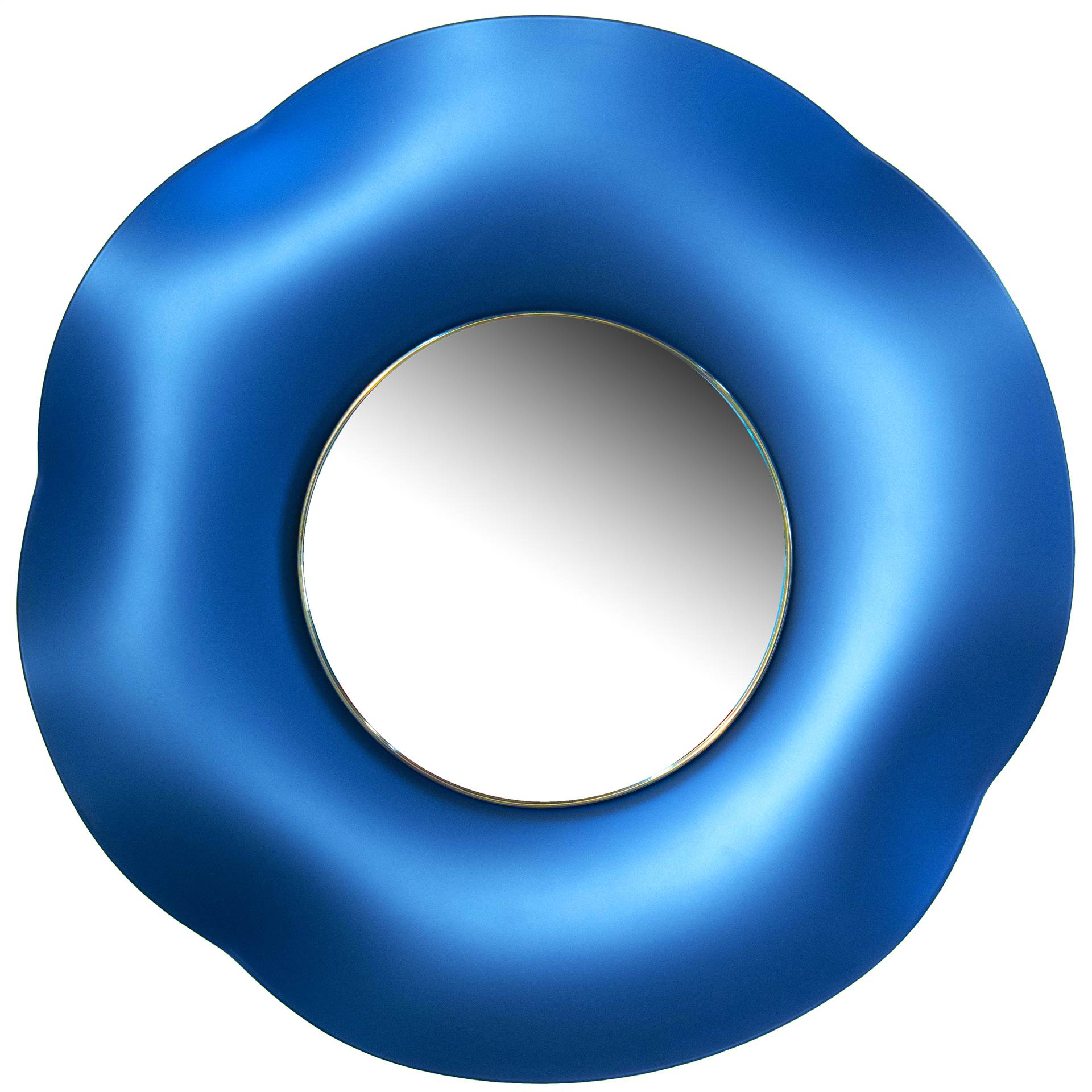 Undulate Satin Blue