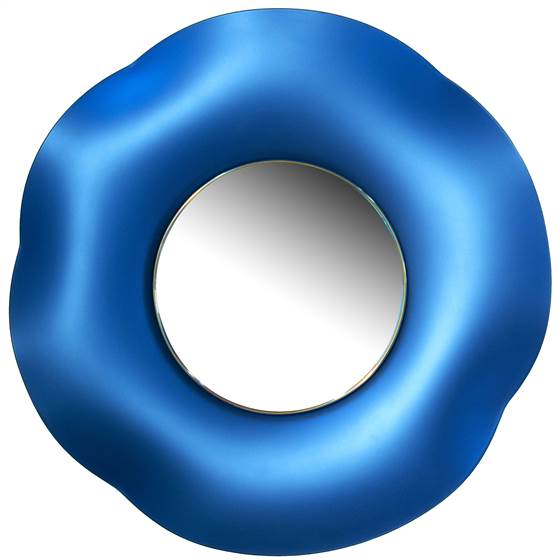 Undulate Satin Blue