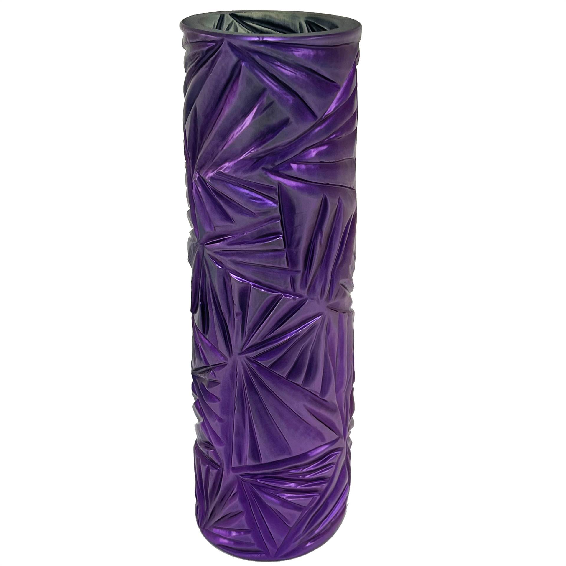 Vaso viola inciso